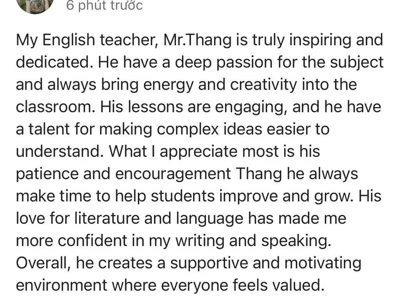 Hân Tú on Mr. Thang